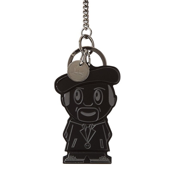Christian Louboutin Loubi black charm keychain - Picture 4 of 10